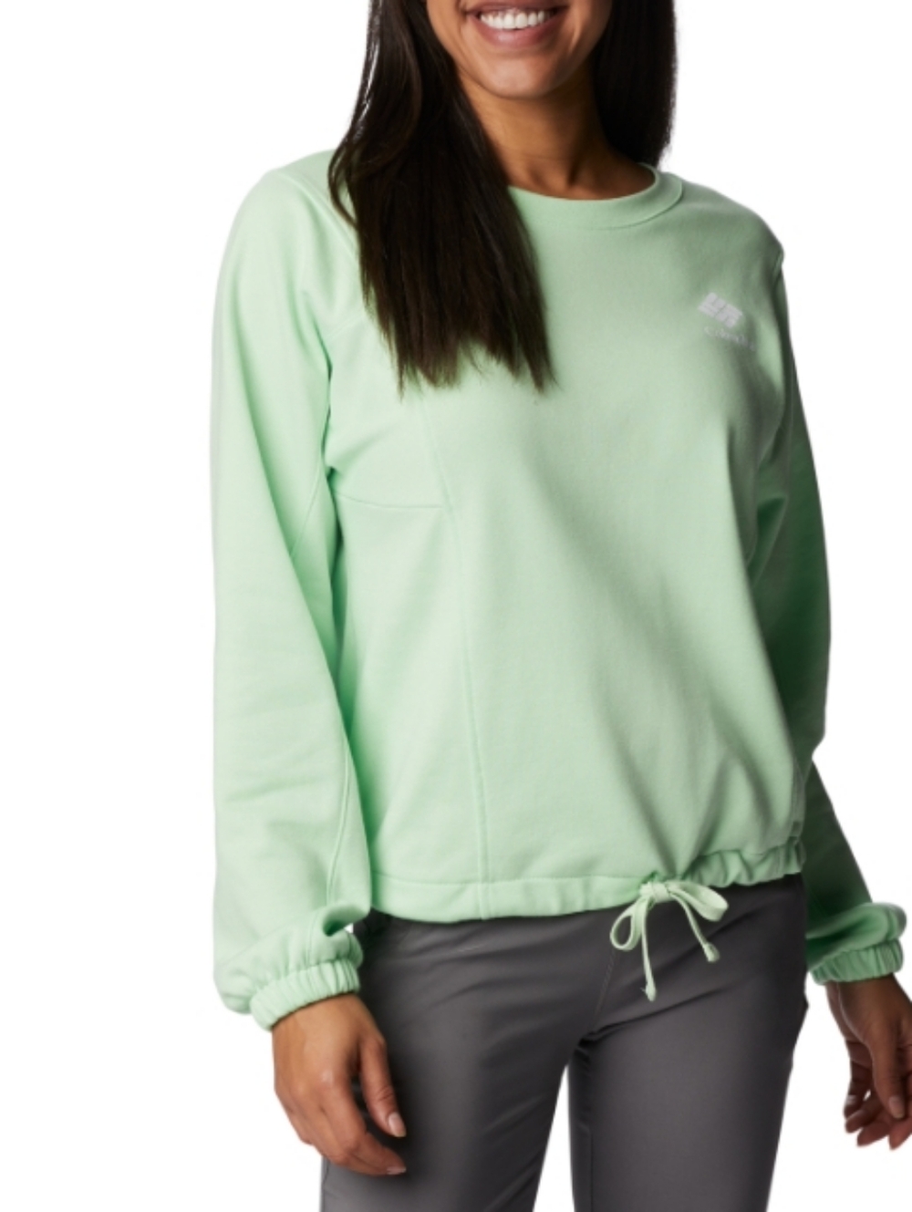 WOMEN'S COLUMBIA FRENCH TERRY TREK  SWEATSHIRT XXL